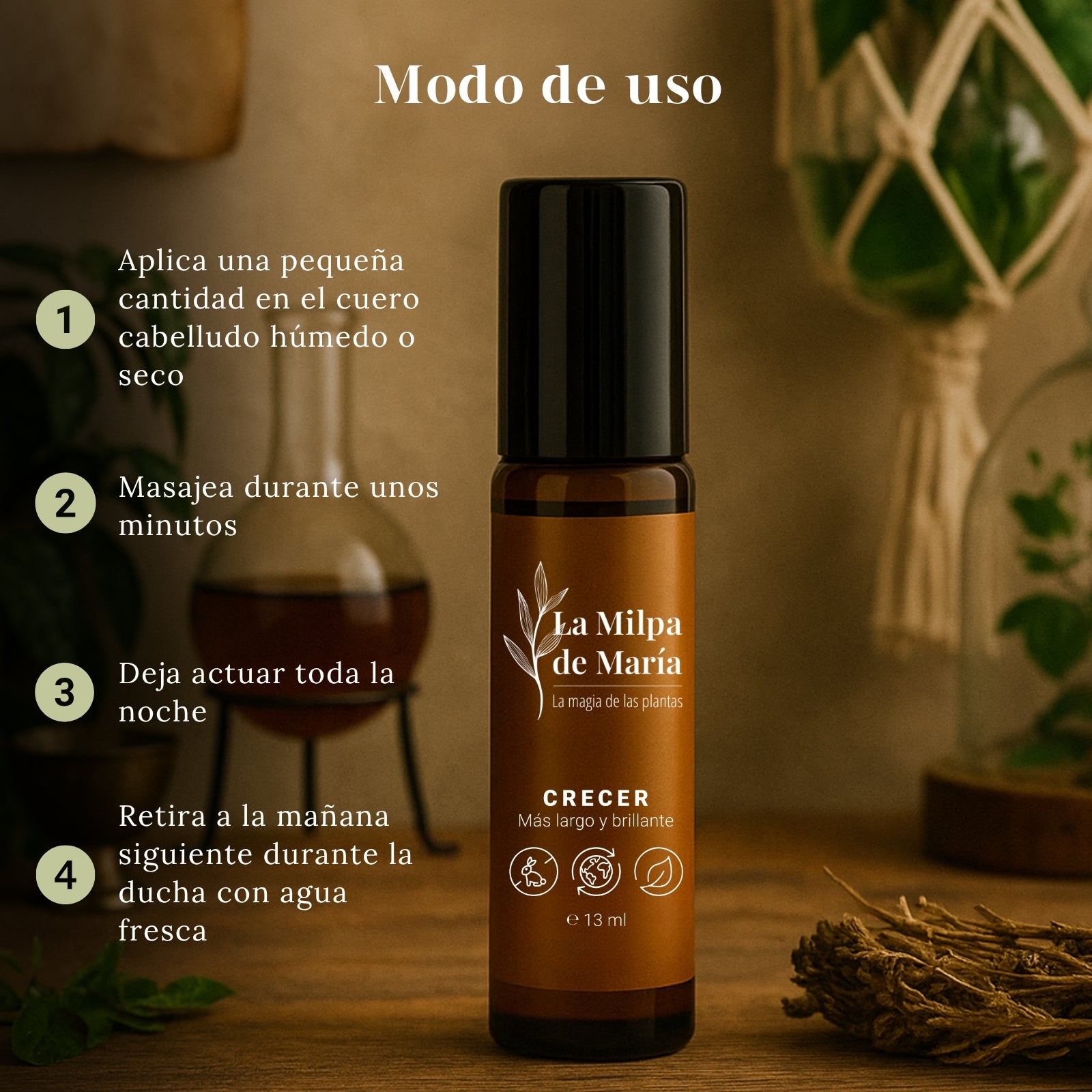 Crecer - Aceite para Acelerar el Crecimiento de Cabello