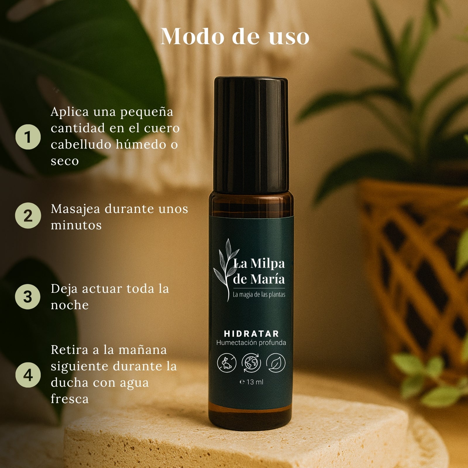 Hidratar - Aceite Reparador para Cabello Seco y Maltratado