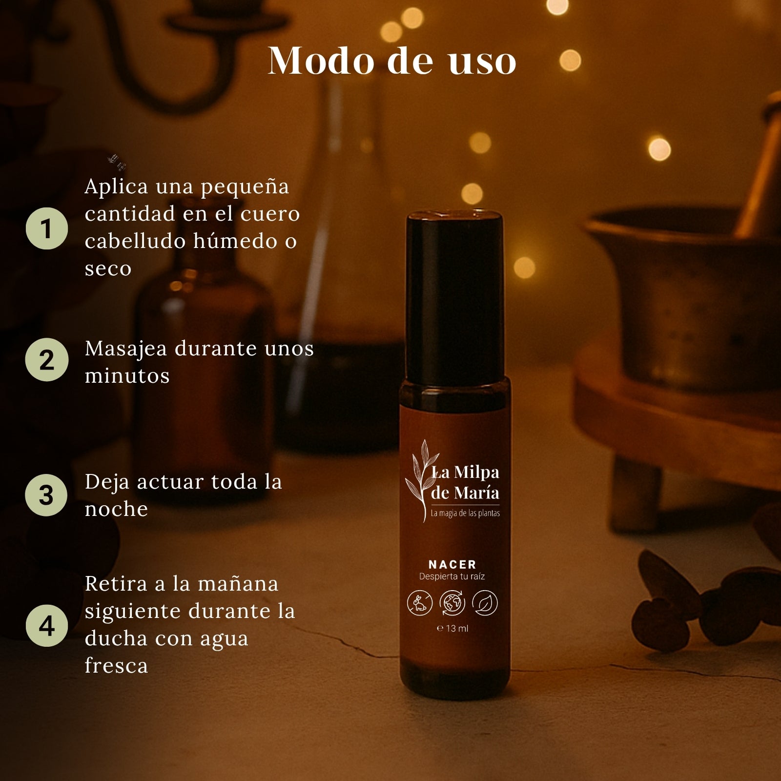 Nacer - Tónico Capilar para Crecimiento de Cabello